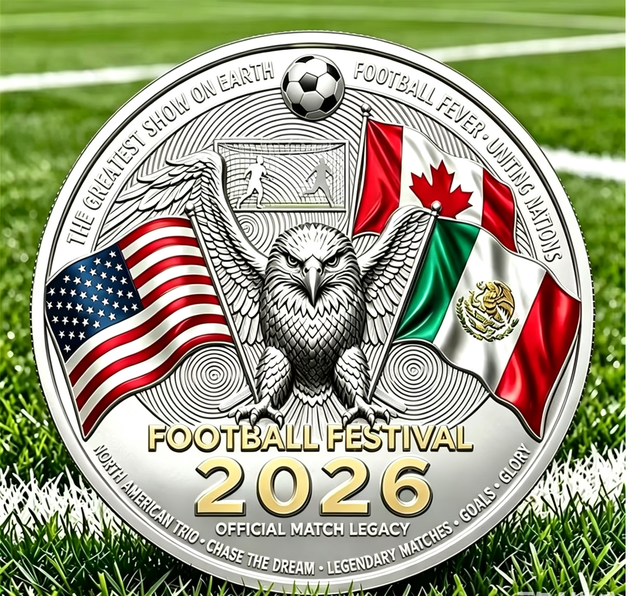 2026 Football Festival Coin — Almost Sold Out! 🔥