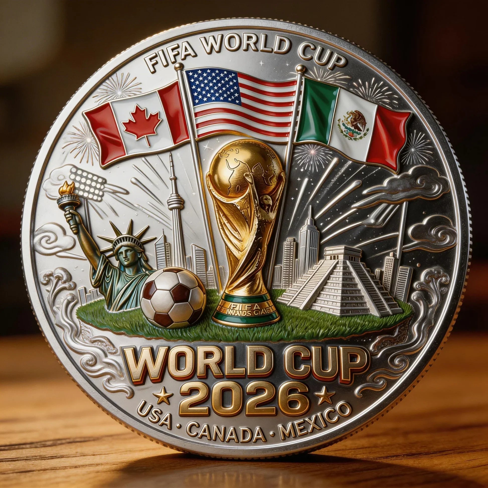 ⚽ Flash Sale 60% OFF - World Cup 2026 Commemorative Coin